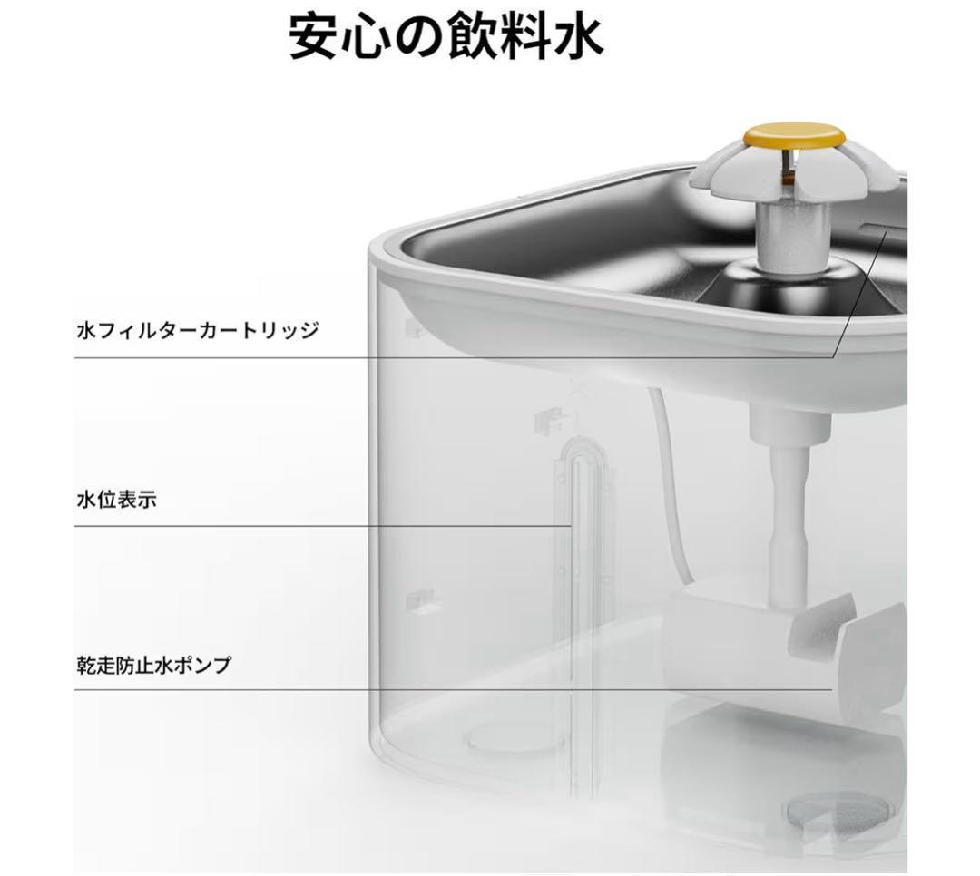 ペット★自動給餌器 給水器 大容量6L 2.5L給水器 アプリ操作 音声録音