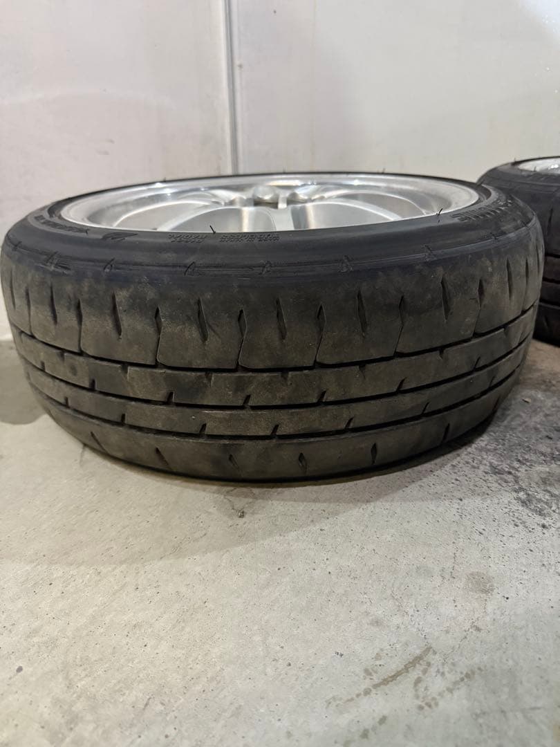 希少 RAYS Apis SR08 15インチ 6.5+38 4H 100