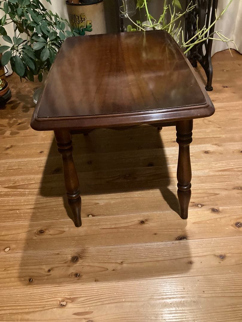 カリモク　アンティークサイドテーブル　コーヒーテーブル②
