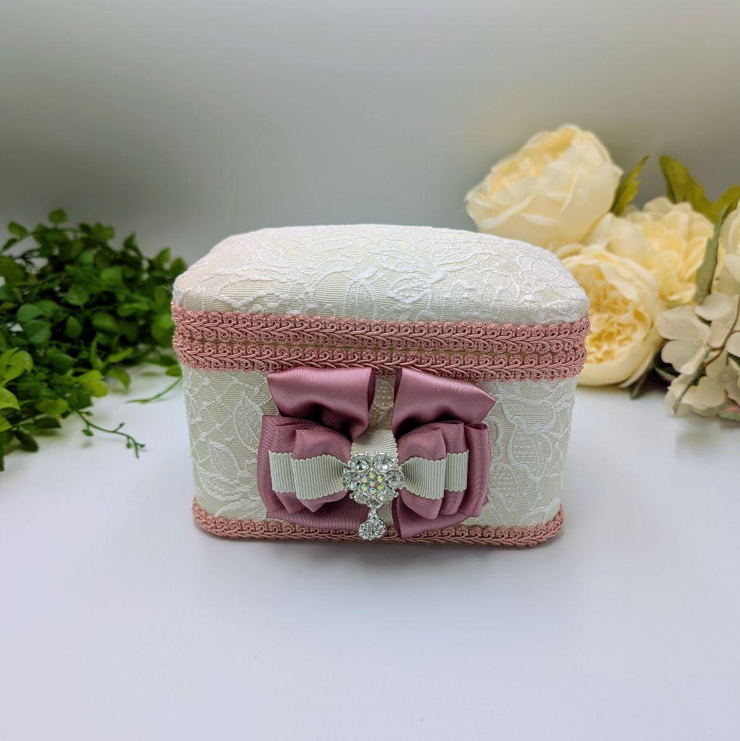 mimi様 オーダー品 収納ボックス小 アイボリー、 ペンスタンド2点 ピンク