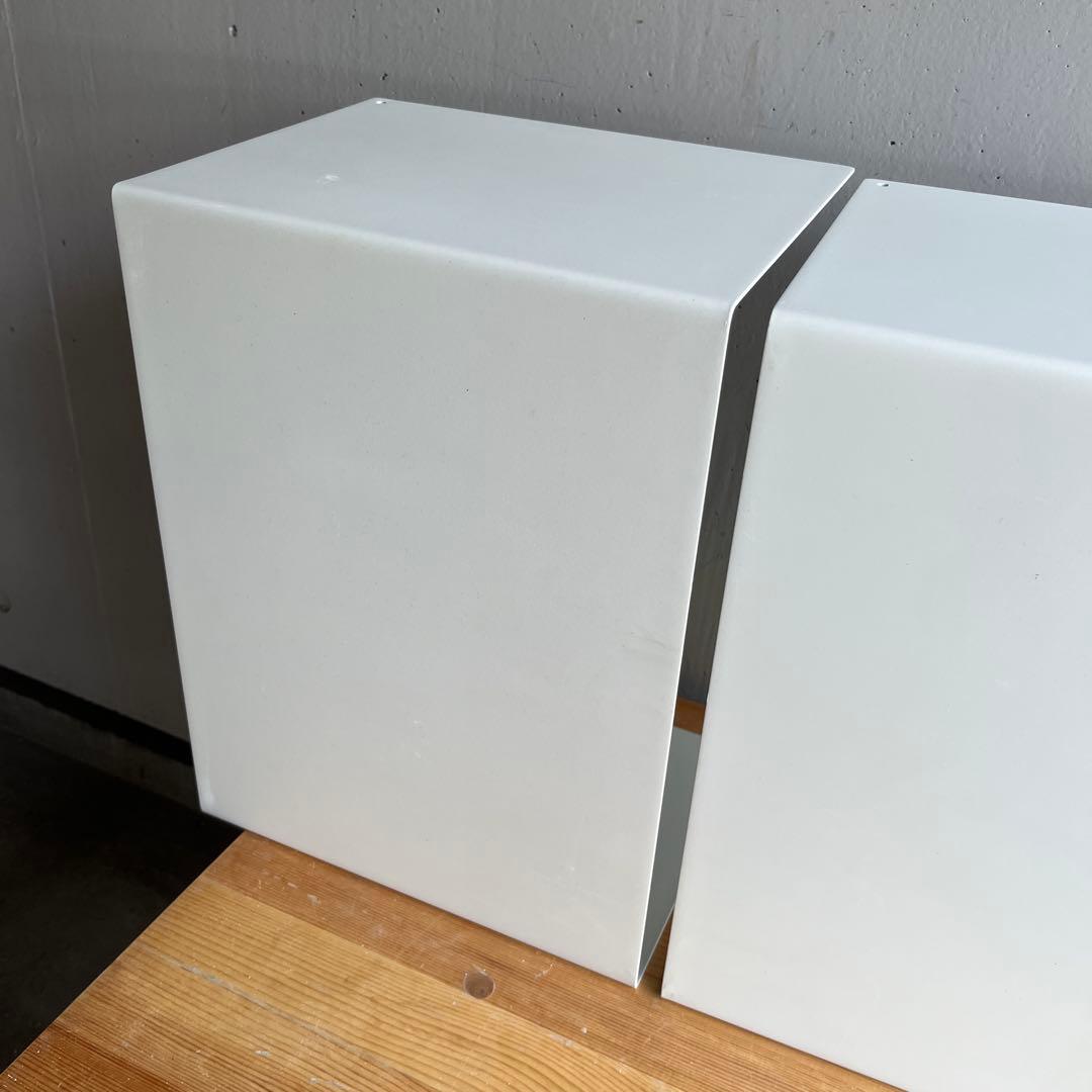 美品★無印 スタッキングシェルフ・コの字棚 ３個セット