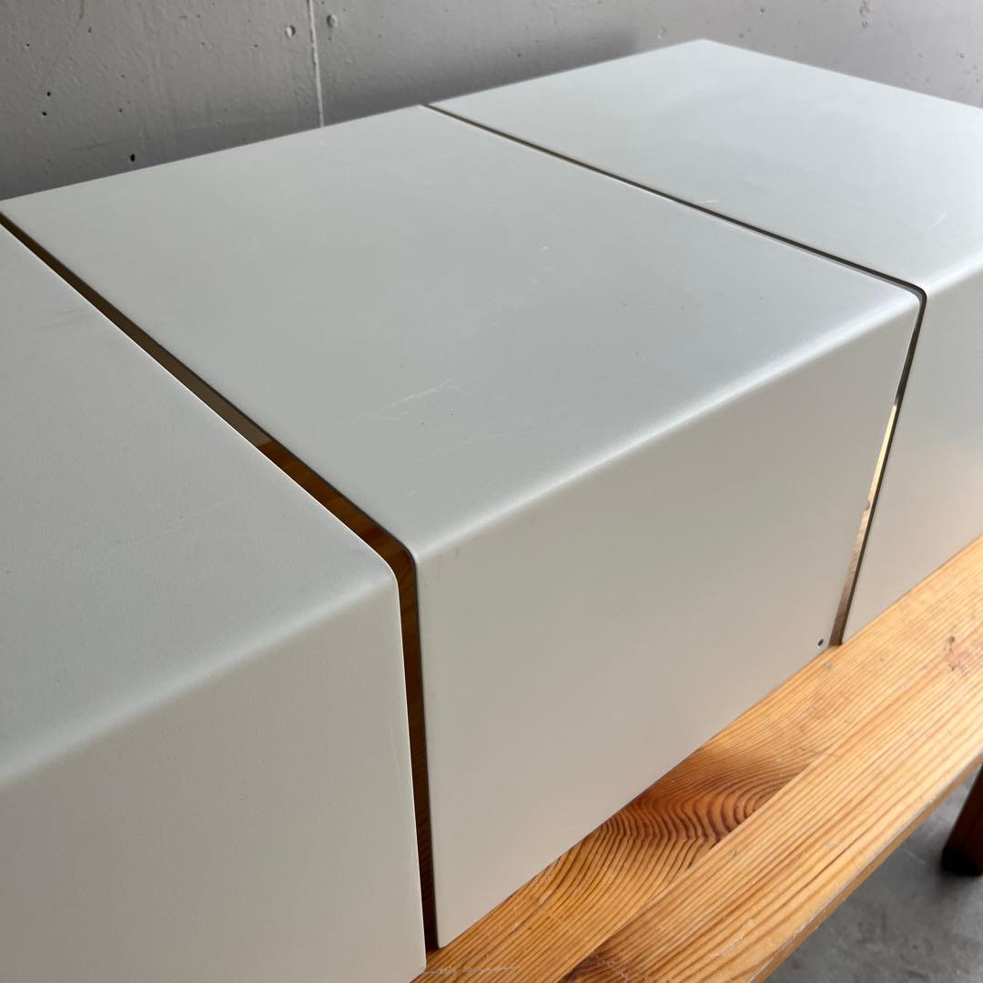 美品★無印 スタッキングシェルフ・コの字棚 ３個セット