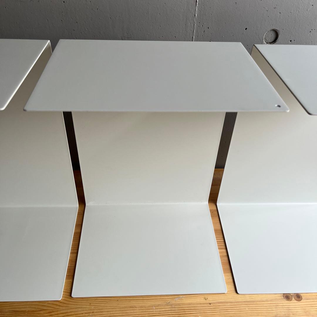 美品★無印 スタッキングシェルフ・コの字棚 ３個セット