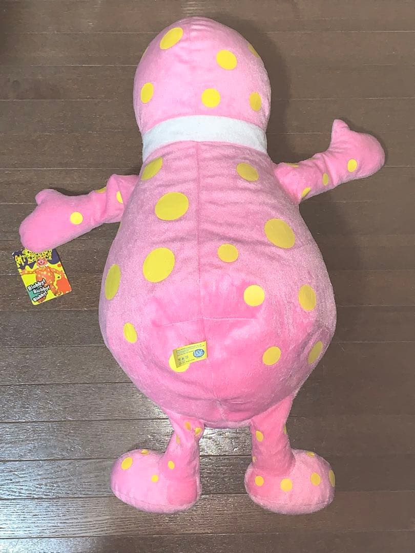 Mr Blobby イギリス ヴィンテージ 特大 ぬいぐるみ ミスターブロビー