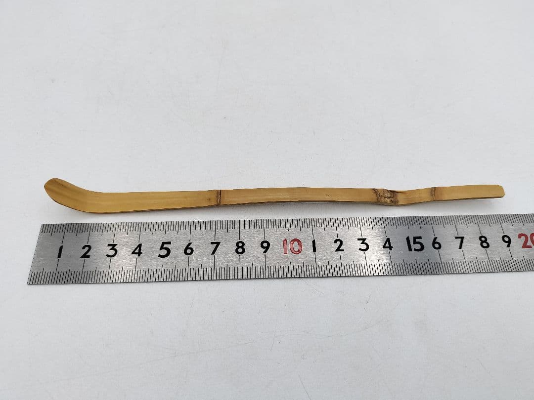 c871 茶杓 銘『寒山』　三ツ節茶杓 高桐院　上田義山　木箱 茶道具 古物