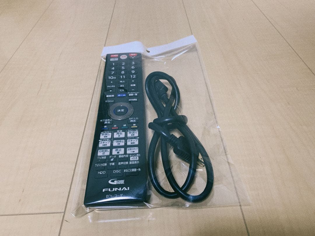 FUNAIブルーレイディスクレコーダー HDD容量1TB FBR-HW1010