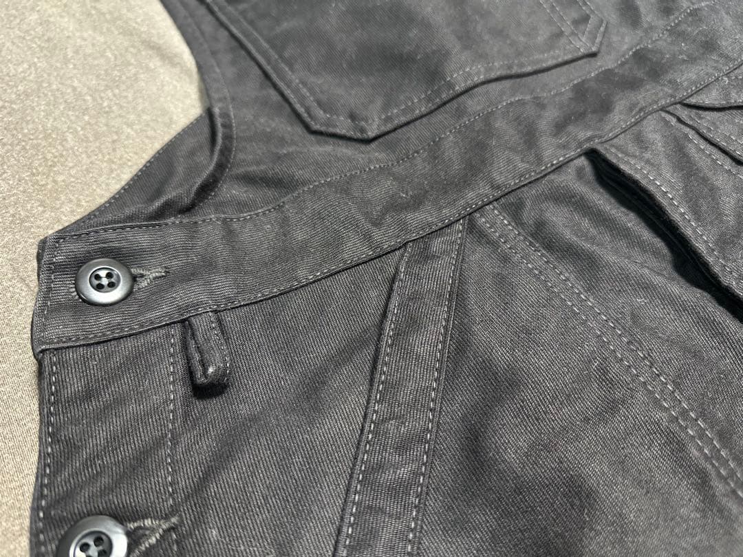 リアルマッコイズ　BUCO オーバーオール　サロペット　ブラックオーバーオール