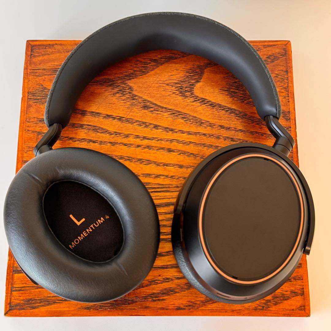 【Sennheiser Momentum 4 】ワイヤレスヘッドホン／付属品完備