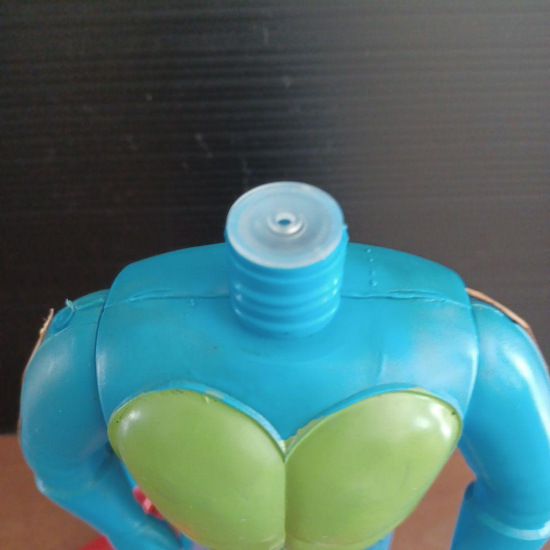 当時物サンスター製「おもちゃシャンプー仮面ライダー」希少ソフビ容器フィギア