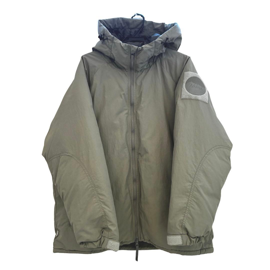 【最終値下げ】HOODIE DOWN フーディーダウンジャケット グレー/M