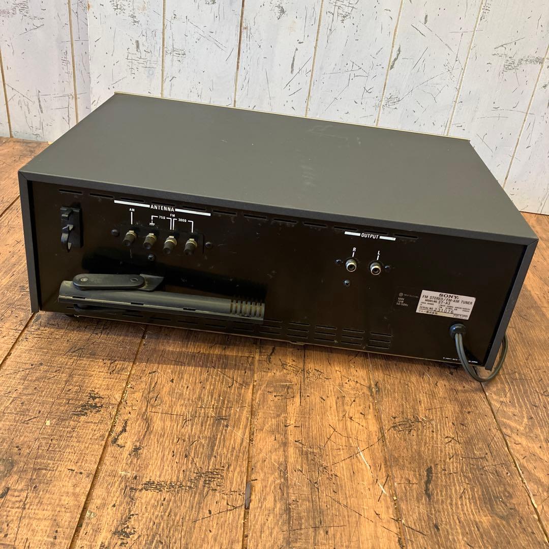 昭和レトロ SONY FM-AM ステレオチューナー ST-A3 ラジオ コンポ