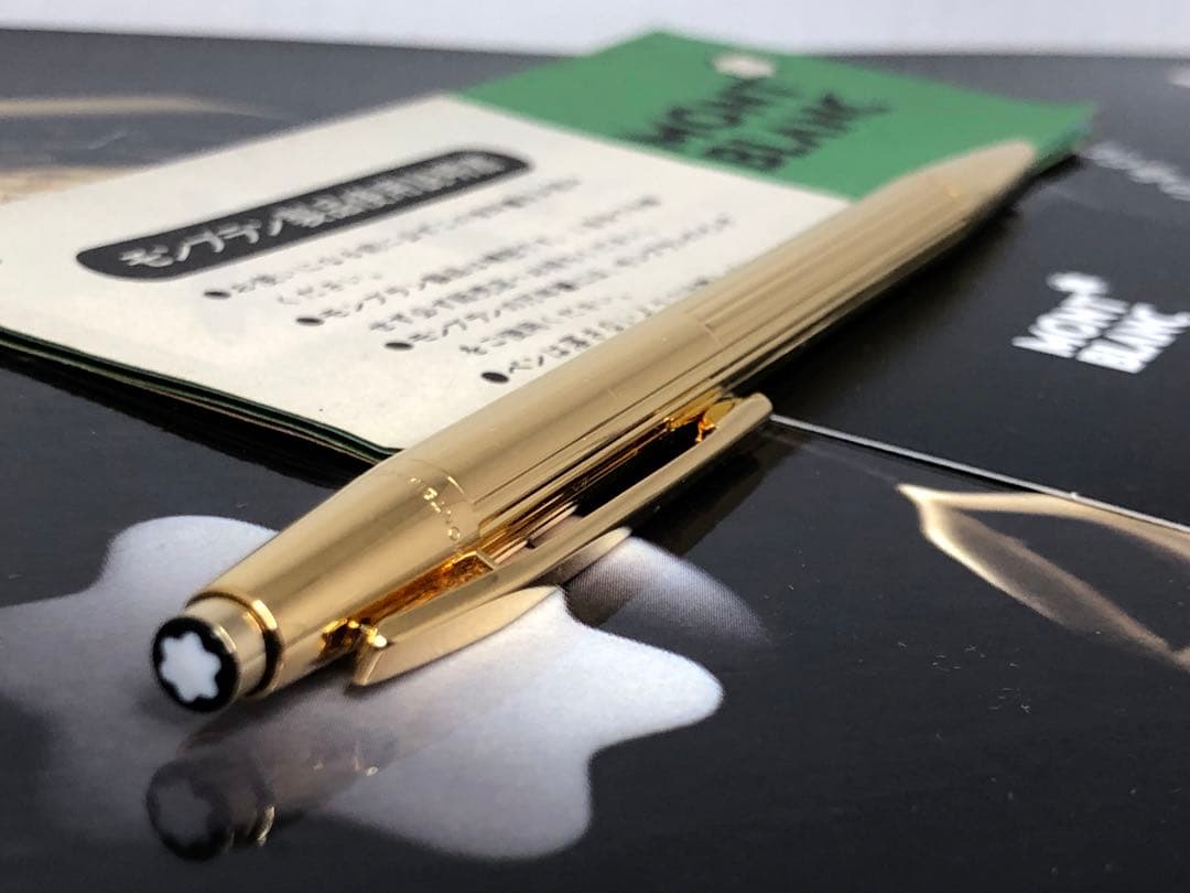 ⭐️金運を呼ぶ総金張り⭐️モンブラン⭐️ノブレスNo1947⭐️世界中で支持の高い逸品⭐️