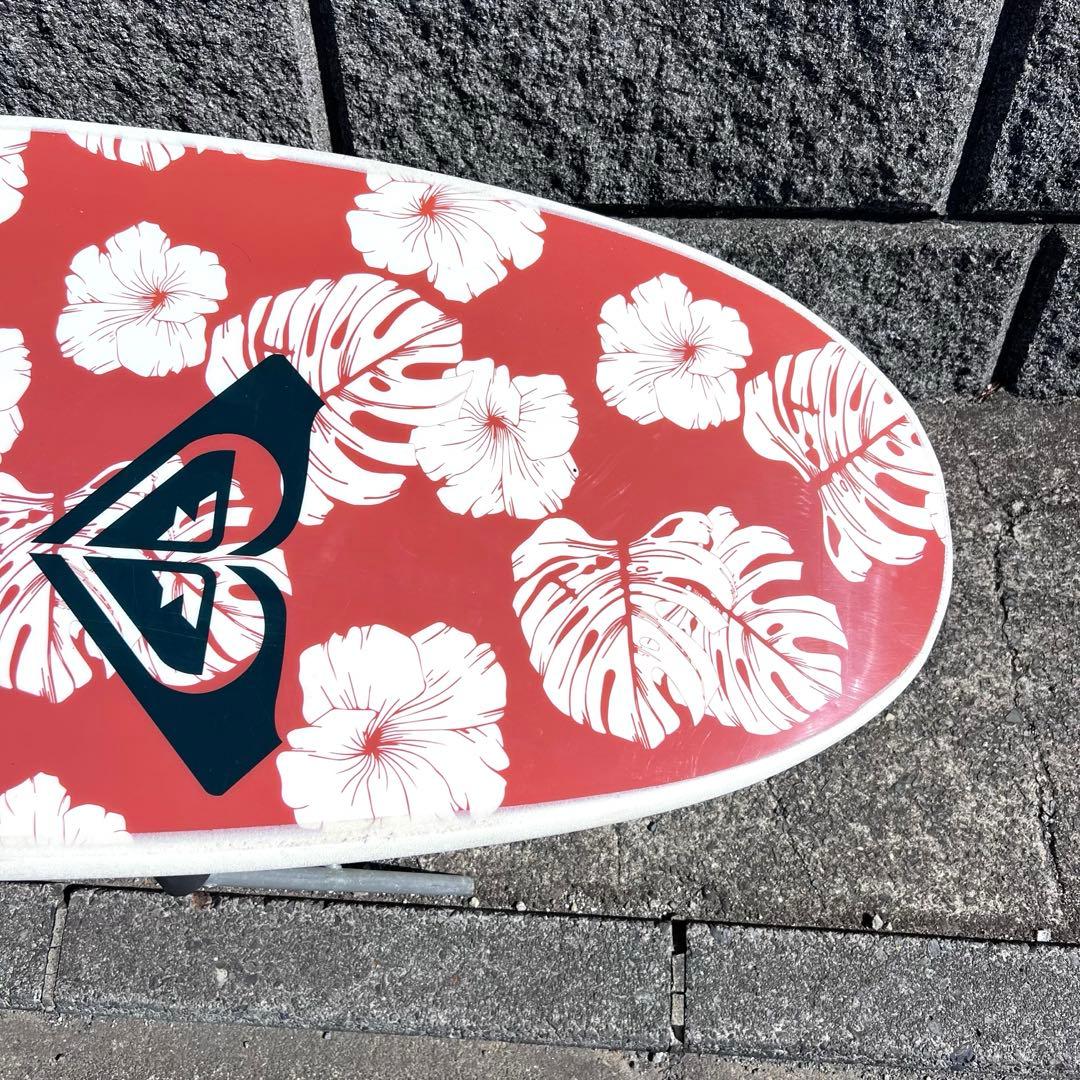 美品　大人気　ROXY ソフトボード　7’0ft 60.5L ハイビスカス　良好