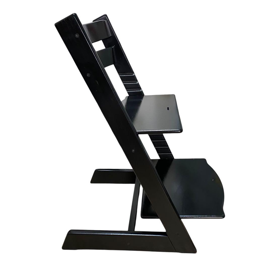 【良品】新型 STOKKE トリップトラップ ブラック