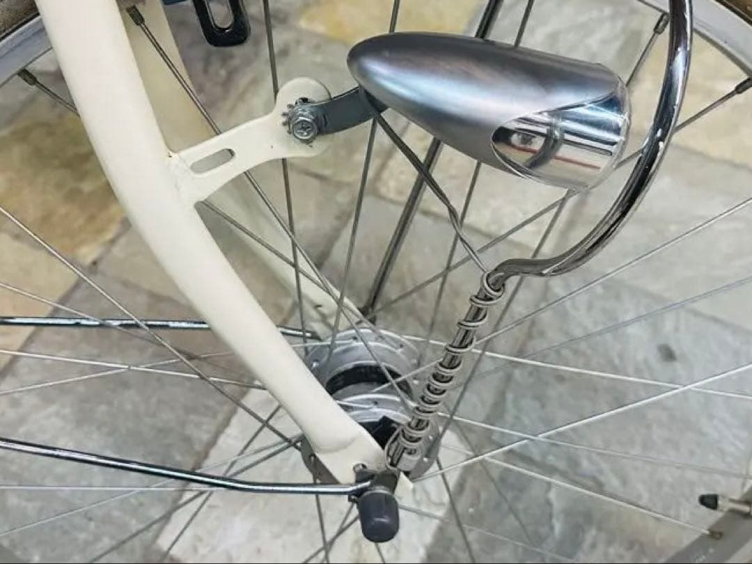 22インチ クリームFeerique Jr フェリーク ジュニア 自転車 アサヒ