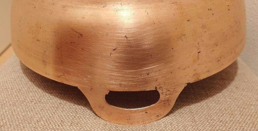 純銅製 業務用 天ぷら鍋 30cm 2mm厚 送料込み