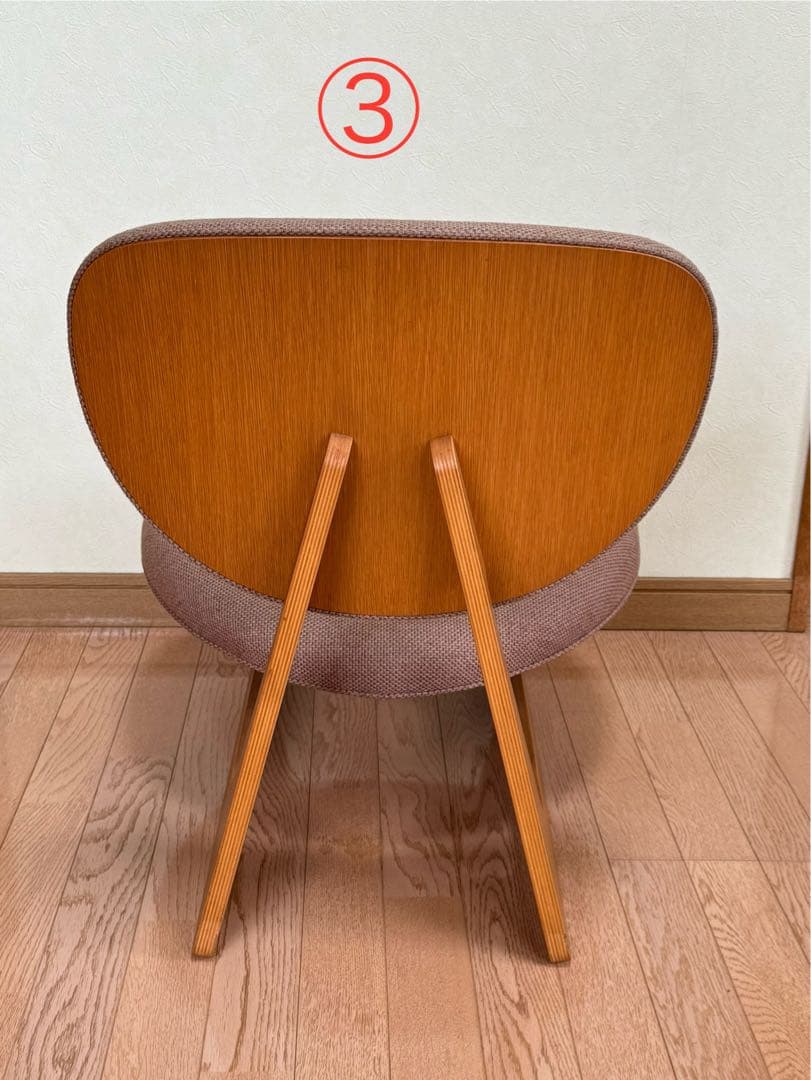 天童木工　低座椅子　5脚セット