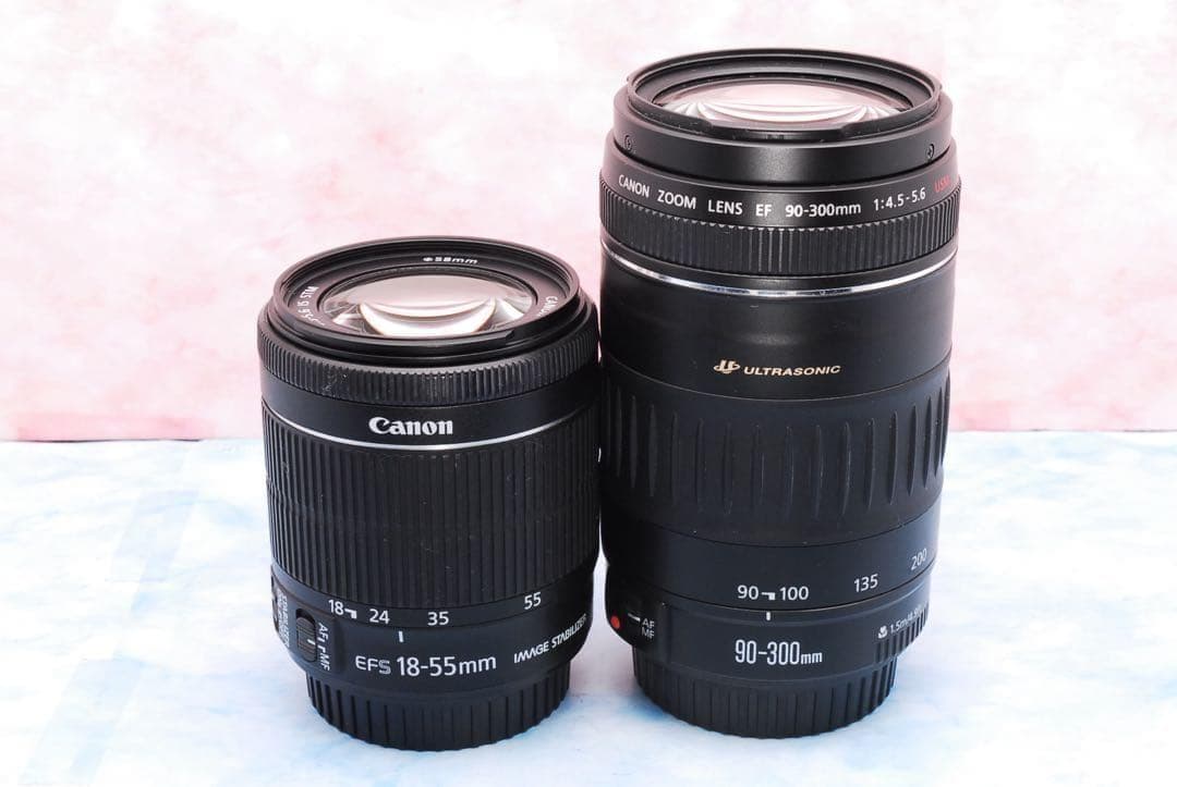 Canon Kiss X7✨一眼レフカメラ✨高性能標準＆超望遠✨初心者セット