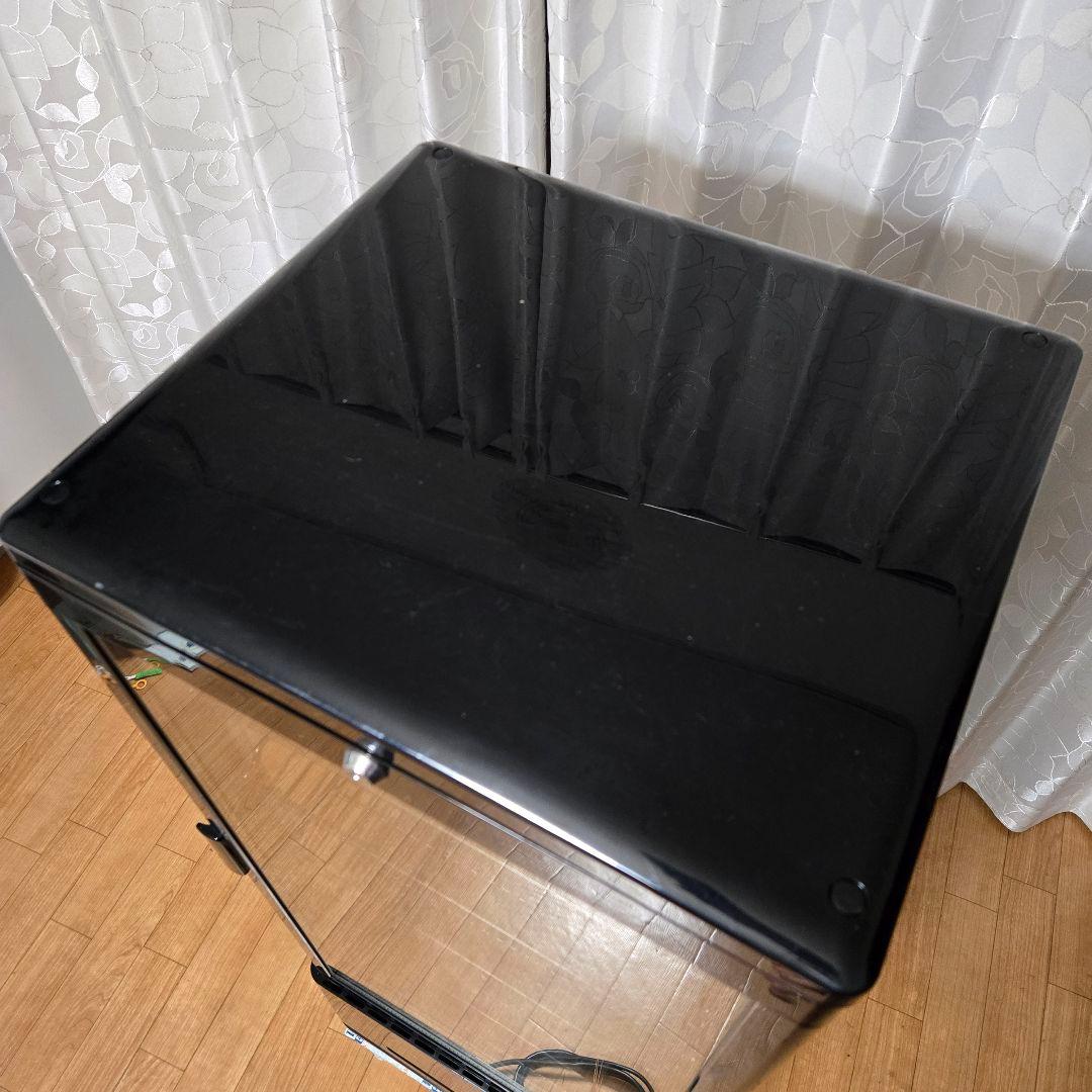 レマコム 105L 4面ガラス 冷蔵ショーケース R4G-105SLB