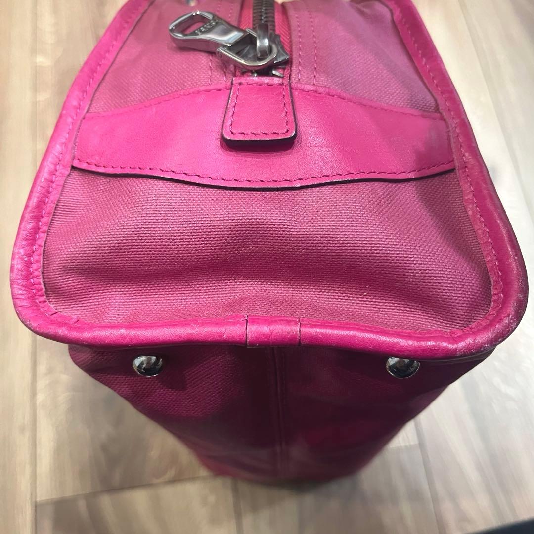 LOEWE ロエベ ハンドバッグ ピンク 鍵付き