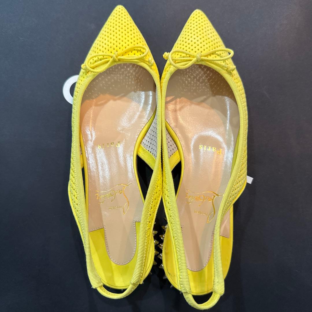 Christian Louboutin イエローミュール　36