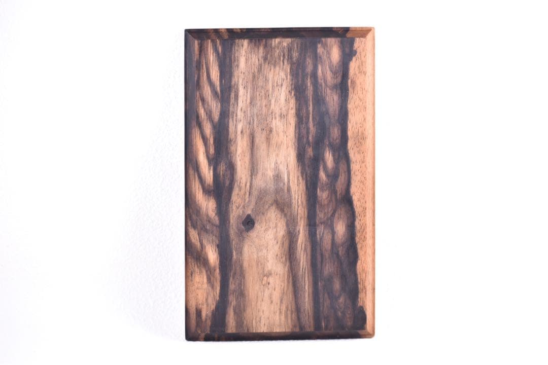 No.339黒柿孔雀杢のトレー