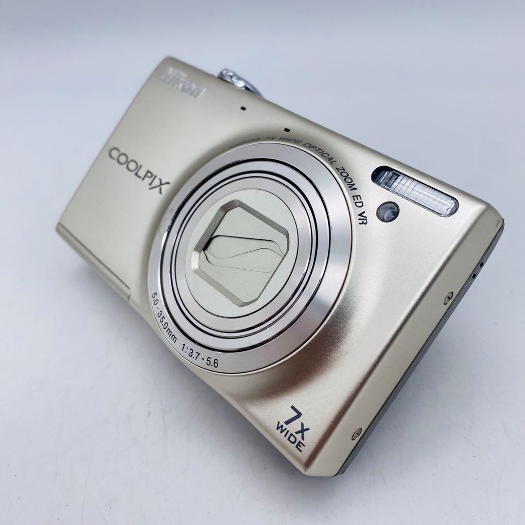 ★【美品動作確認済み】Nikon COOLPIX S6100