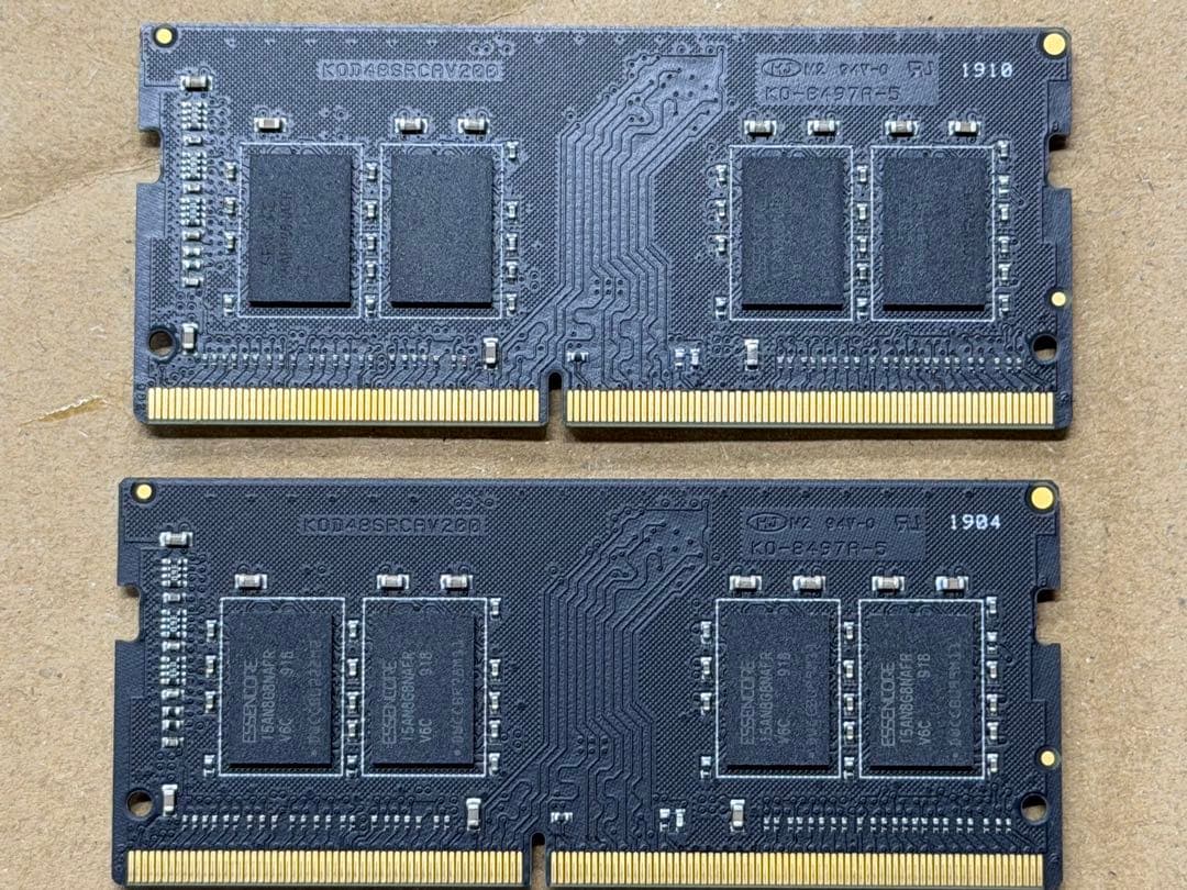 KLEVV DDR4-2666 8GB×2 16GB SO-DIMM メモリー