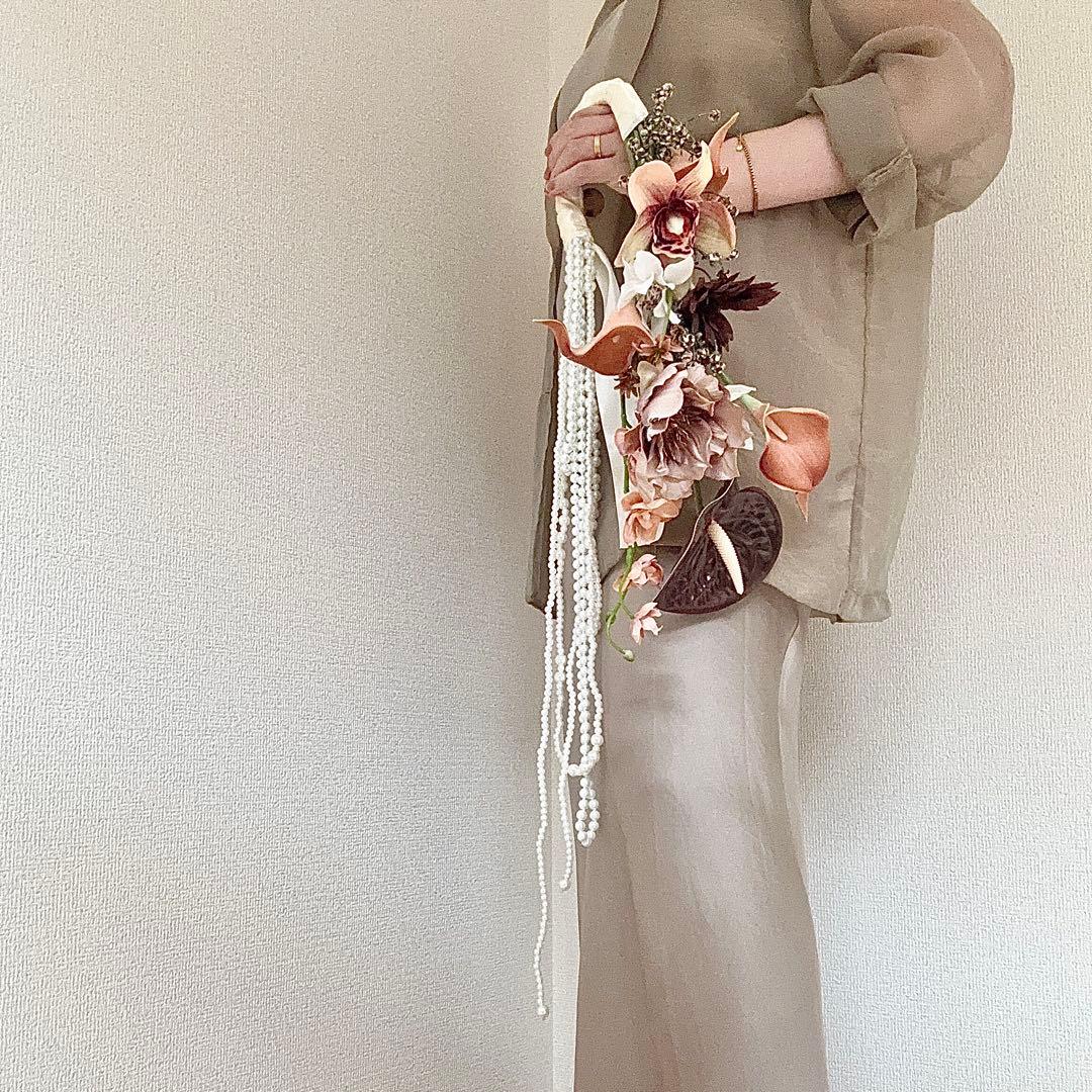 m i t o ◎　ブートニアセット　結婚式　韓国風ブーケ