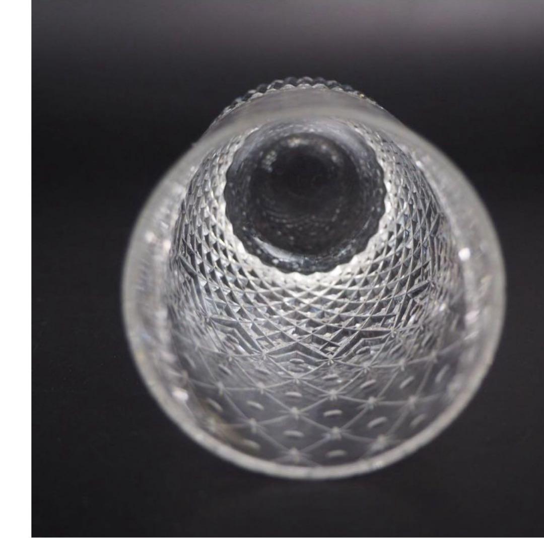 送料無料　伝統工芸士『篠崎清一』作江戸切子グラス2点　共箱　真作保証　篠崎硝子