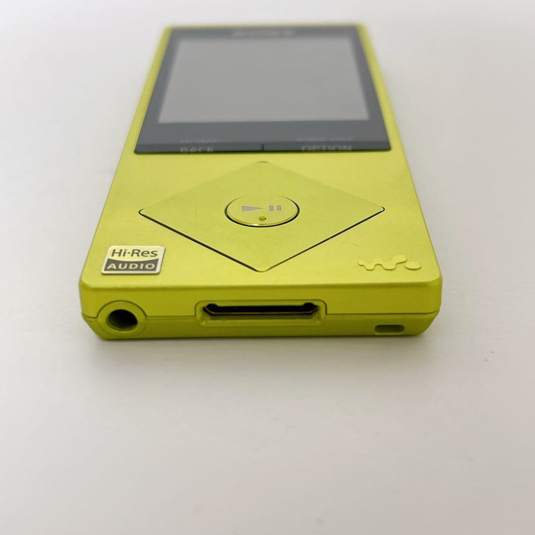 SONY ウォークマン+イヤホン 16GB ライムイエロー NW-A25