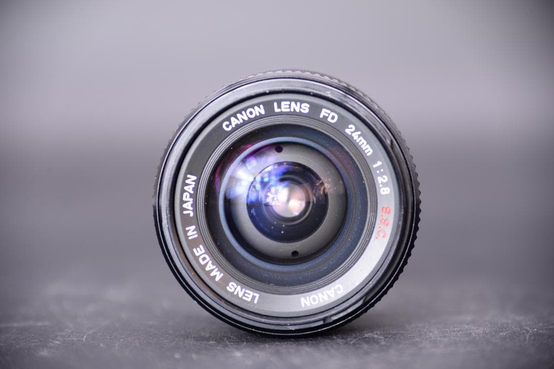 Canon キヤノン FD 24mm f2.8 S.S.C.