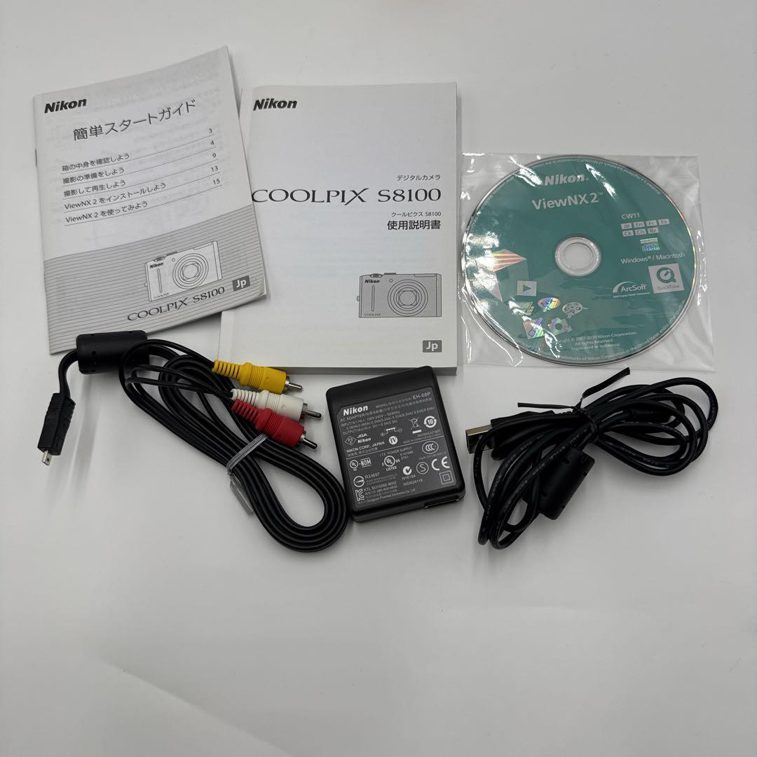 【美品】NIKON COOL PIX S8100 ゴールド　デジカメ