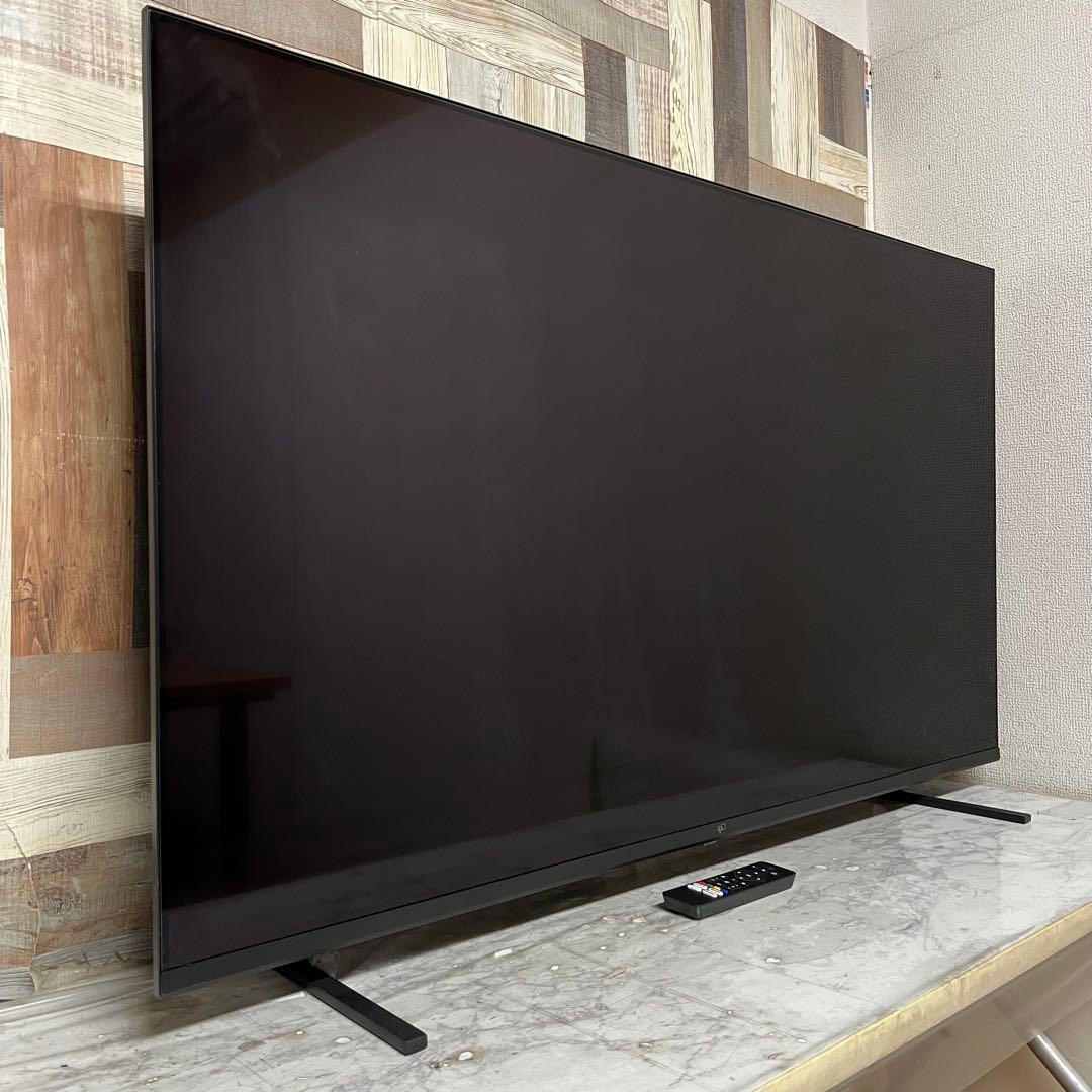 全国送料込❣️昨年購入FPD55T型4K液晶GoogleTV ネット動画多数
