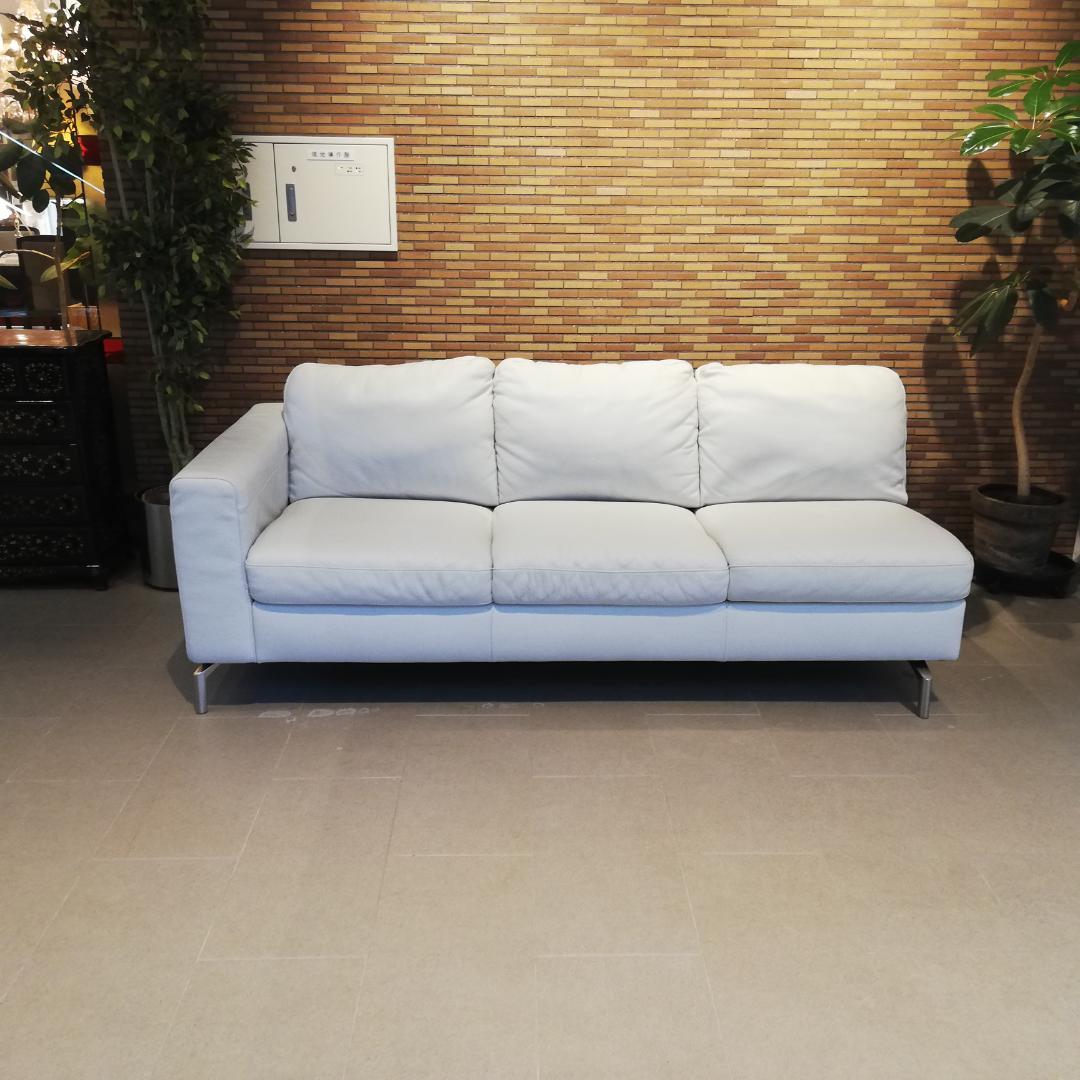 希少 美品♠Natuzzi Italia　３人掛け+右コーナー