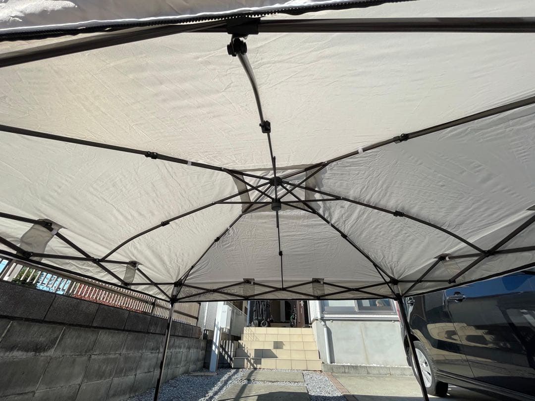 FIELDOOR ワンタッチタープテント 2.5×2.5m