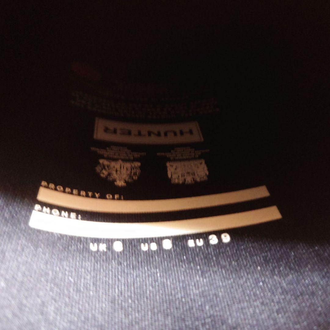 美品 HUNTER ハンター オリジナル トール レイン ブーツ ロング UK6