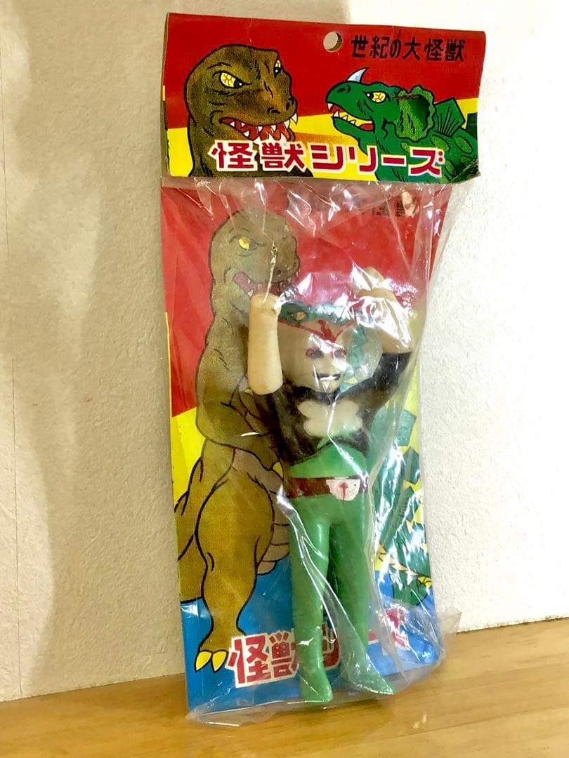 昭和レトロ パチ バロム1 ソフビ 人形 ミニソフビ 駄玩具 さいとうたかを