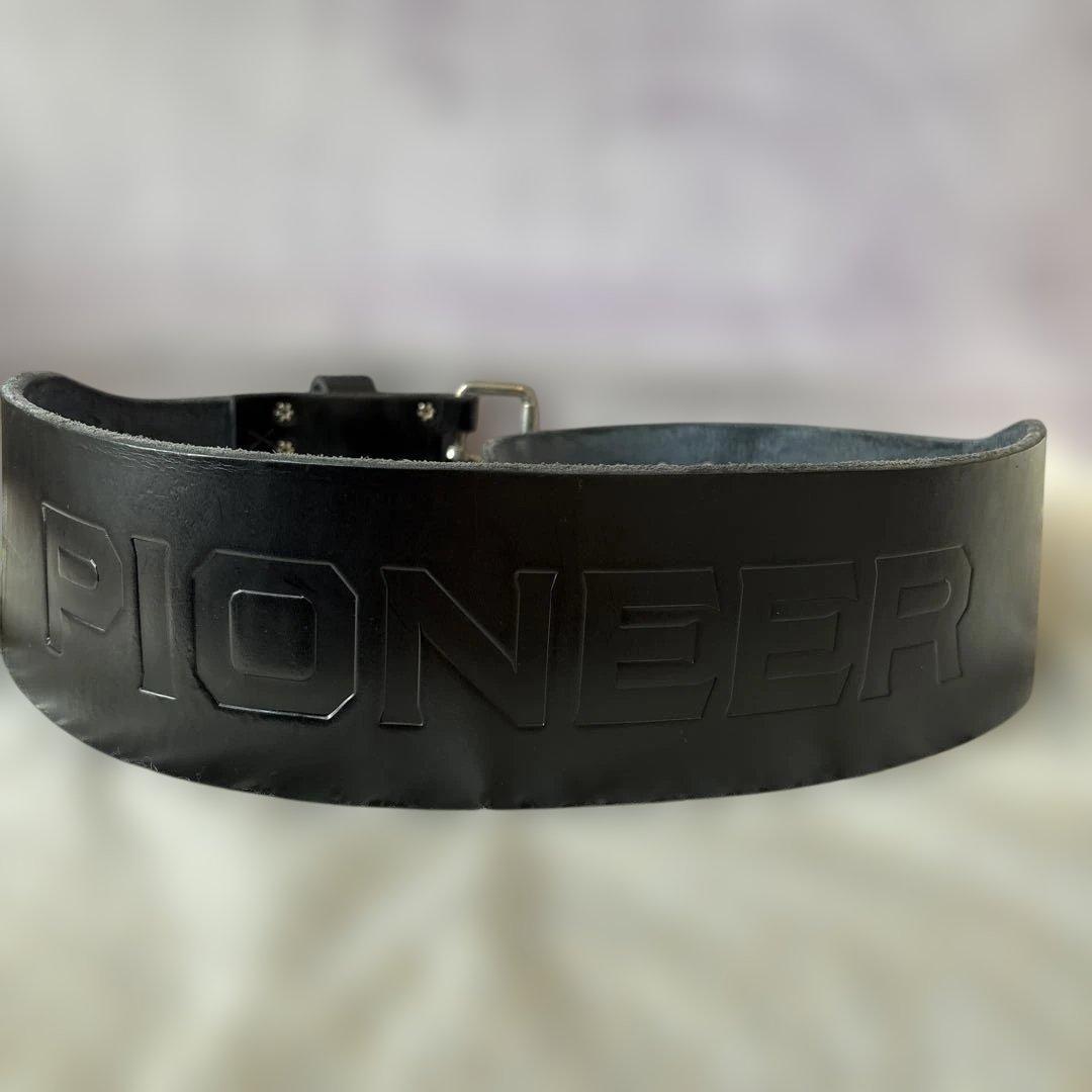 パイオニリフティングベルト 5ミリ　ピンタイプ　XLサイズ