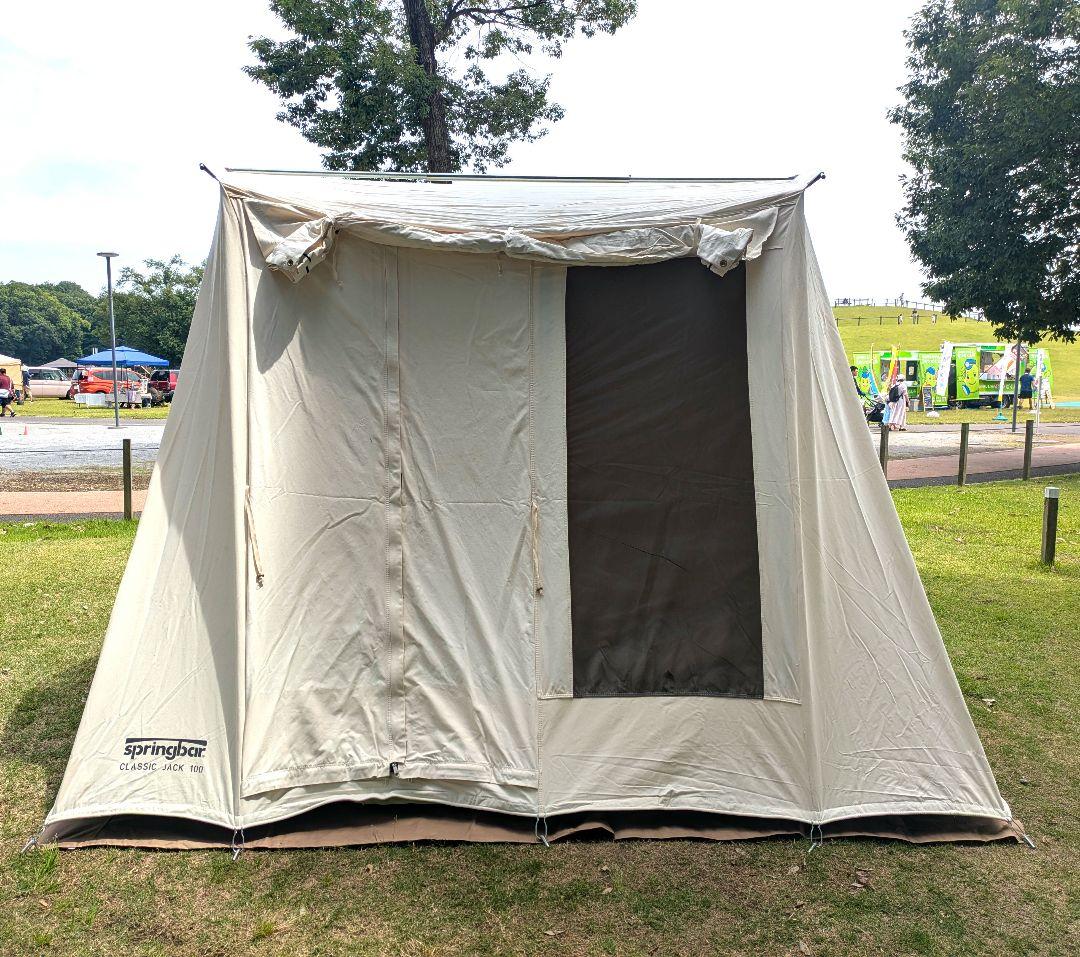 匿名たのメル便☆スプリングバーテント/クラシックジャック100/グランドタープ付