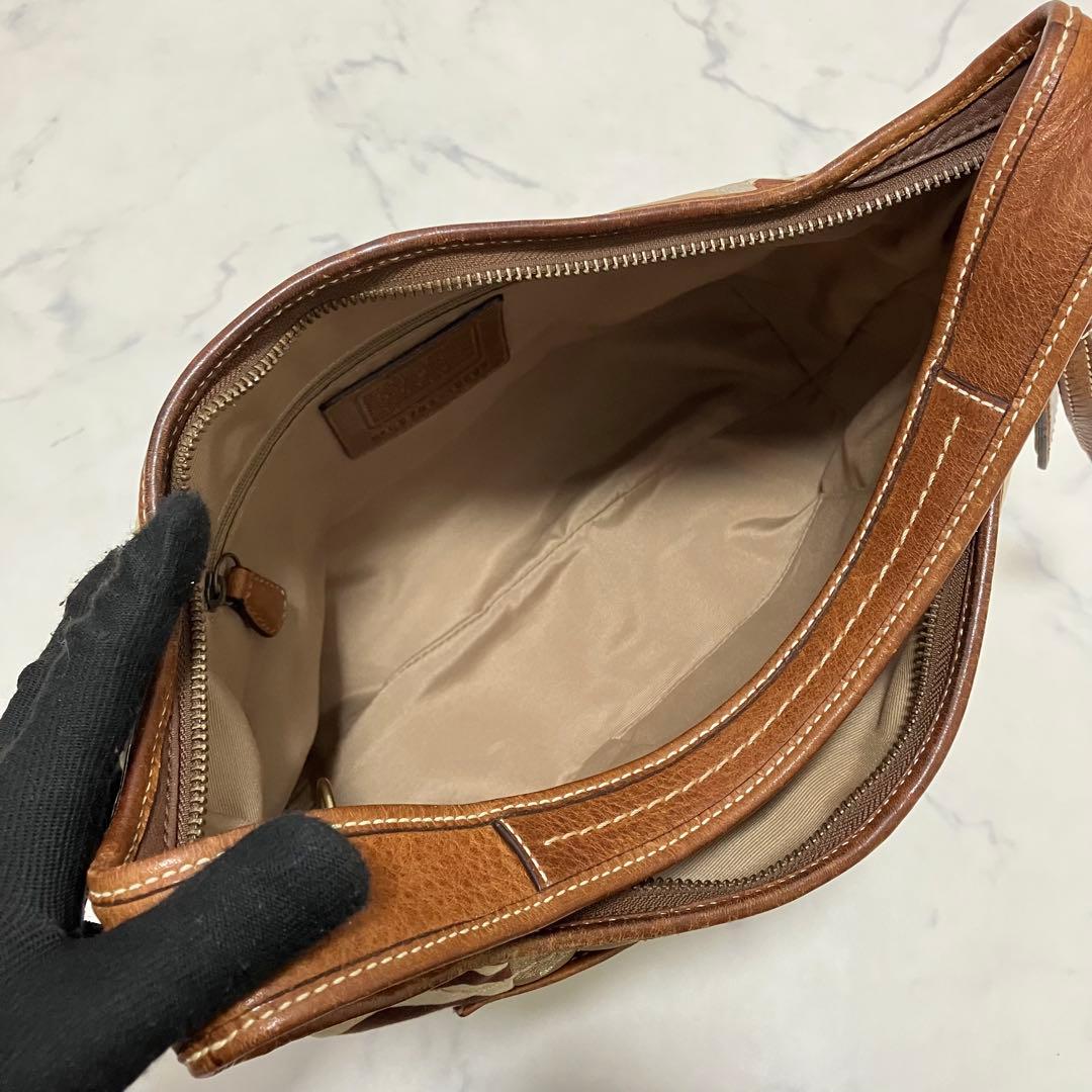 COACH✨コーチ　ワンショルダー　ハンドバッグ　パッチワーク