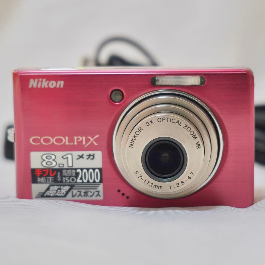 使用僅か 極美品★ニコン クールピクス COOLPIX S510 デジカメ