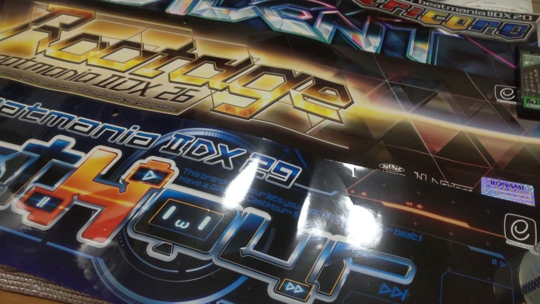 希少 ビートマニア 23 26 28 29 30 タイトルパネル サイドパネル