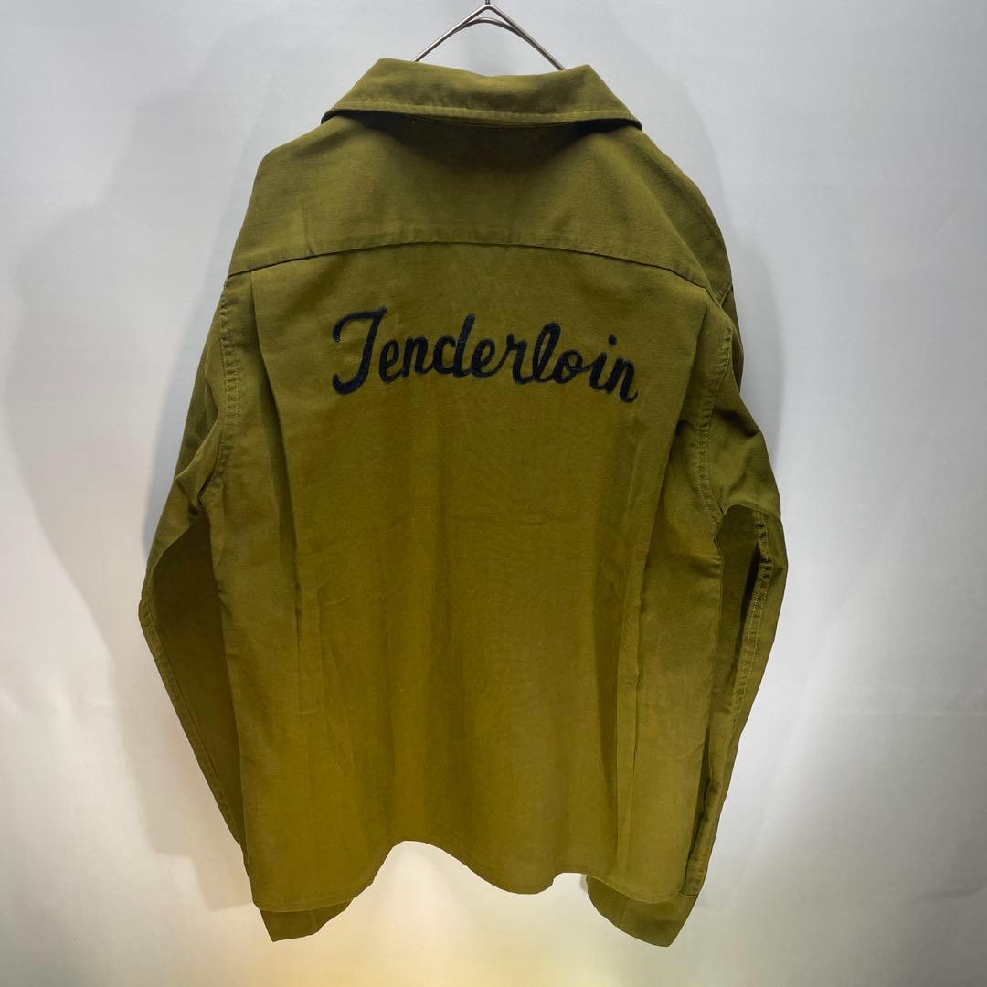 テンダーロイン ボーリングシャツ　T-BOWL オリーブ　グリーン　サイズXS