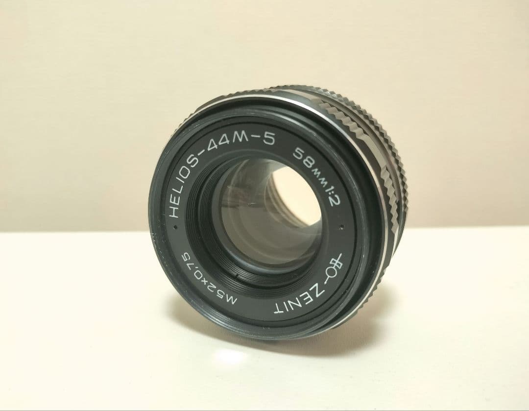 HELIOS-44M-5 58mm f/2 Fマウントアダプター付