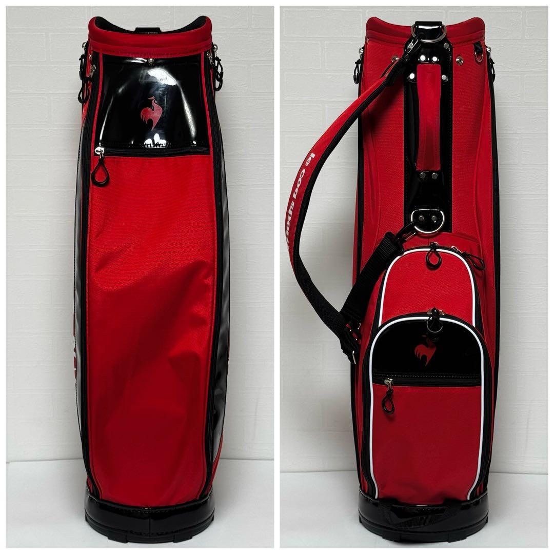 【状態良好】ルコックスポルティフゴルフ キャディバッグ QQBTJJ09 9型