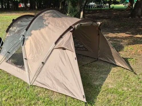 ☆スノーピークラウンドネストドームS☆ MECH CAMP全面クランドシート付き
