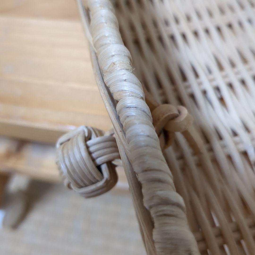 パイン材 キャスター付きパソコンデスク ロータイプ プリンター台 カントリー家具