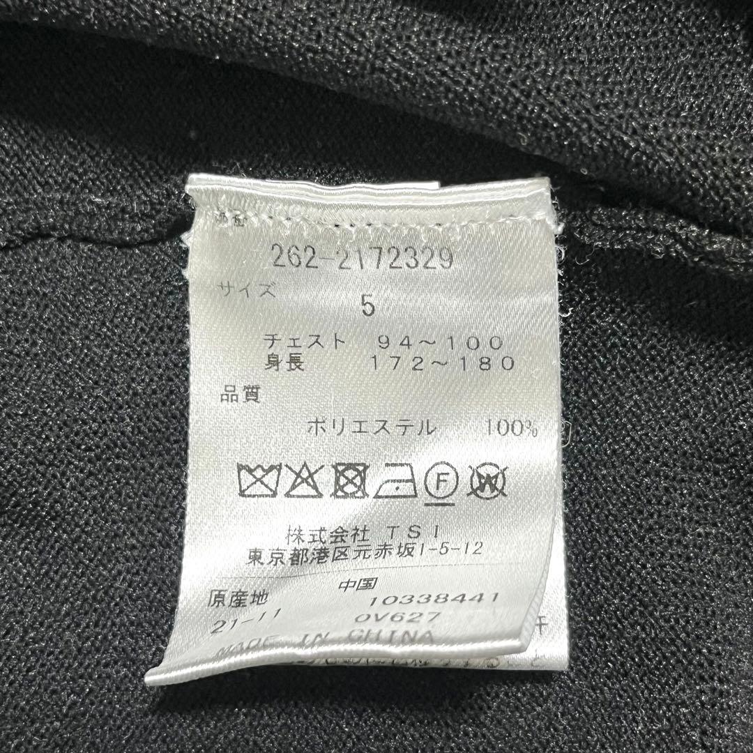 ✨美品✨ジャックバニー ニットジャケット ジップアップ 背面ロゴ サイズ5 L