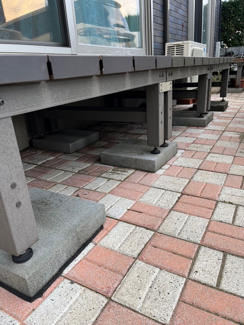 Daruさん！人工木アルミデッキ　90×90 5セット